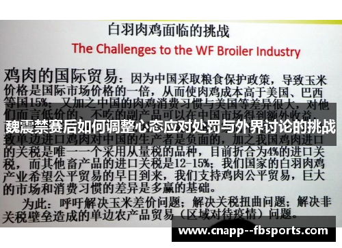 魏震禁赛后如何调整心态应对处罚与外界讨论的挑战 魏震禁赛后如何调整心态应对处罚与外界讨论的挑战