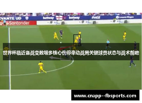 世界杯临近备战变数增多核心伤停牵动战局关键球员状态与战术前瞻